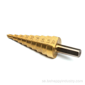 3st HSS Step Cutter Bit Set